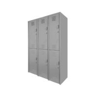 Locker Metalico 6 Puertas